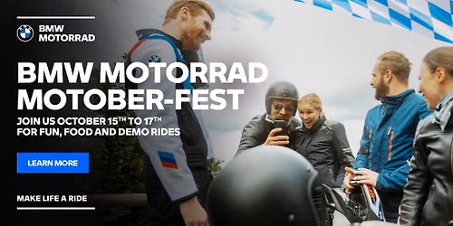 BMW Motorrad Motober at Sun Powersports | October 15-17