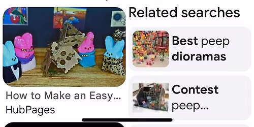 Easter Peep Diorama Contest 