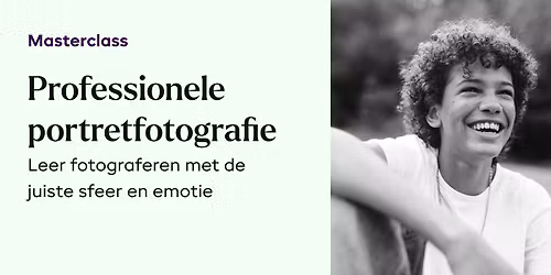 Masterclass Professionele portretfotografie - Isabell Janssen