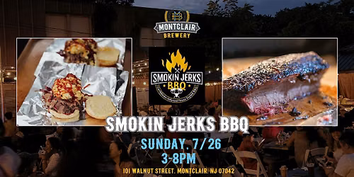 Smokin Jerks BBQ at Montclair Brewery