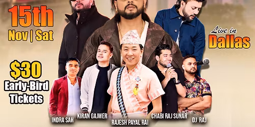 DURGESH THAPA LIVE IN DALLAS