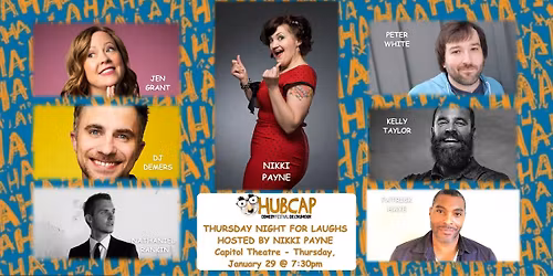 Thursday Night for Laughs hosted by Nikki Payne HubCap Comedy Festival