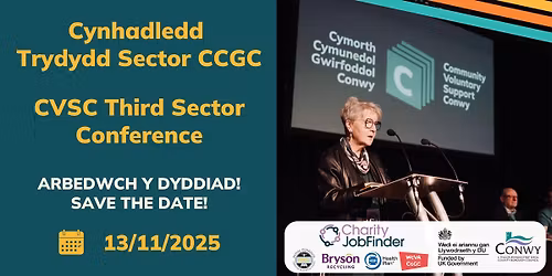 CVSC Third Sector Conference \/ Cynhadledd Trydydd Sector CCGC