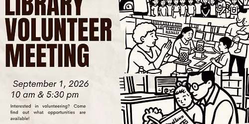 Library Volunteer Meeting