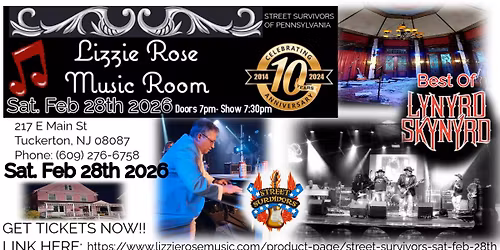 The Lizzie Rose Music Room