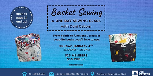 Basket Sewing with Dani Osborn