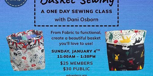 Basket Sewing with Dani Osborn