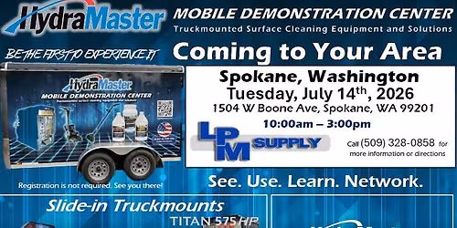 HydraMaster Mobile Demonstration Day! 