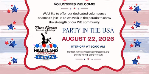 WBCK | Heartland Homecoming Parade | Party in the USA