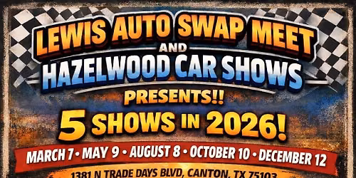 Holiday Special Car Show and Swap Meet! 