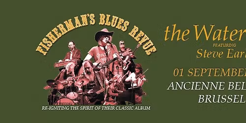 The Waterboys ft. Steve Earle Fisherman's Blues Revue - Ancienne Belgique, Brussels
