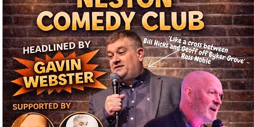 Neston Comedy Club — Neston Civic Hall, Hinderton Road