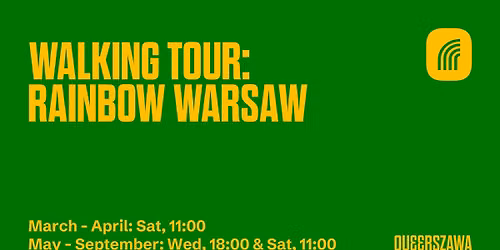 Queerstorical Walking Tour in English: Rainbow Warsaw \ud83c\udf08