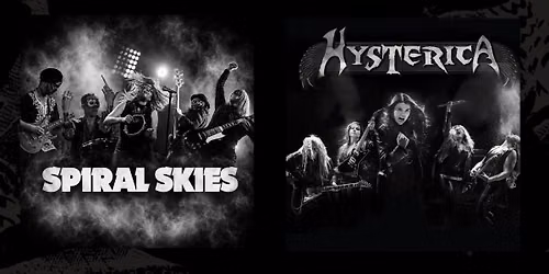 HYSTERICA + SPIRAL SKIES Live at Parken S\u00f6der 