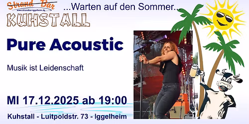 Pure Acoustic live im Kuhstall