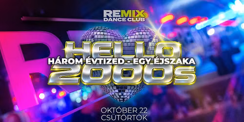 EXTRA PARTY - HELLO 2000s \/\/ OKT\u00d3BER 22 - CS\u00dcT\u00d6RT\u00d6K - M\u00e1snap munkasz\u00fcneti nap!