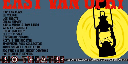 East Van Opry XII at the Rio Theatre