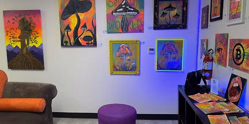 Pao S\u00e1enz Art - Open Studio at Arts After Dark Gallery LV