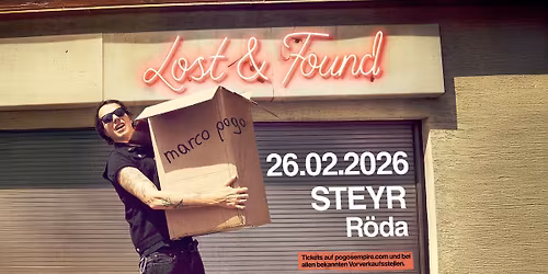 Marco Pogo - Lost & Found | Steyr