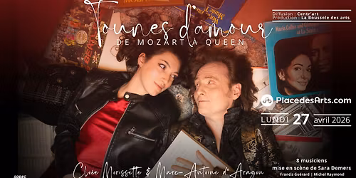 Tounes d\u2019amour de Mozart \u00e0 Queen