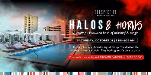 "Halos & Horns" HALLOWEEN @Perspective Rooftop