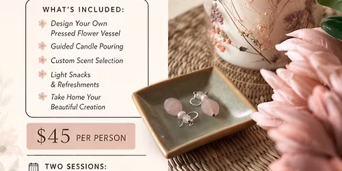 Mother's Day Petals & Candle Pour