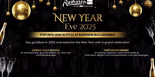 New Year Eve at Radisson Blu Ludhiana