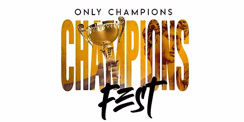 CHAMPIONS FEST -  Caribbean Rooftop