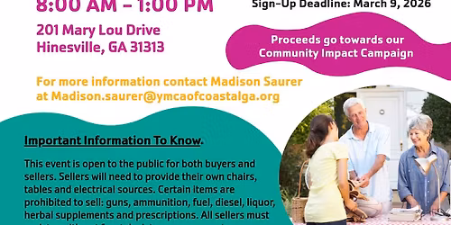 Spring Neighborhood Yard Sale