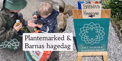 \ud83e\udeb4 Plantemarked og Barnas hagedag med Alver Hagelag \ud83e\udeb4
