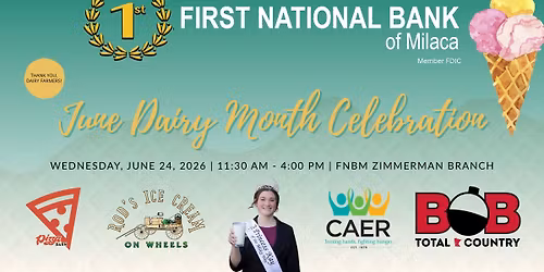 Zimmerman Branch June Dairy Month Celebration