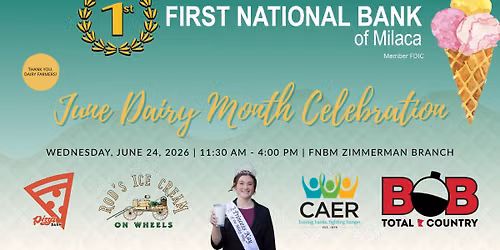 Zimmerman Branch June Dairy Month Celebration