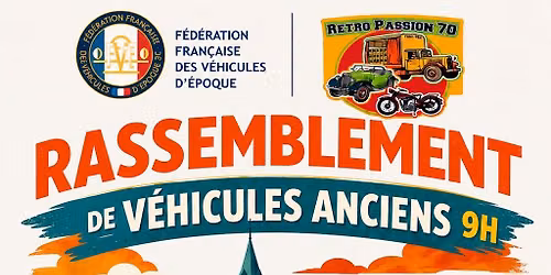 Exposition de v\u00e9hicules anciens et parade
