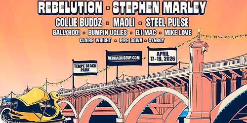 2026 Reggae Rise Up Arizona - 3 Day Pass at Tempe Beach Park
