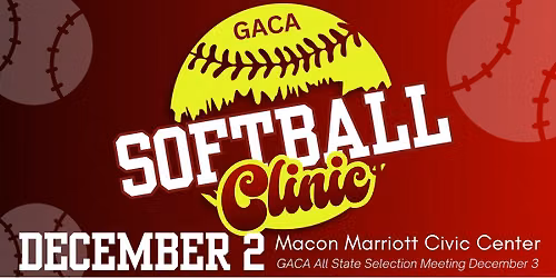 GACA Coaches Softball Clinic