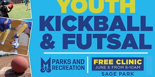 Youth Kickball & Futsal Clinic