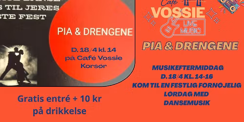 Musikeftermiddag med Pia & Drengene