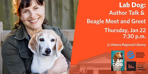 Lab Dog: Local Author Talk & Beagle Meet and Greet