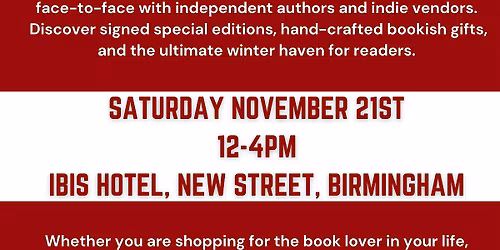 Christmas Book Bonanza Birmingham
