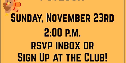 Friendsgiving Potluck!