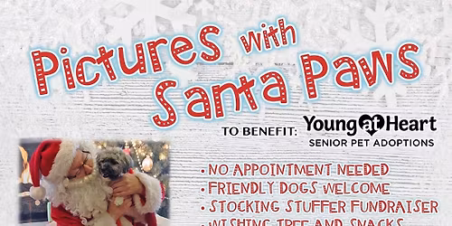 Pictures with Santa Paws