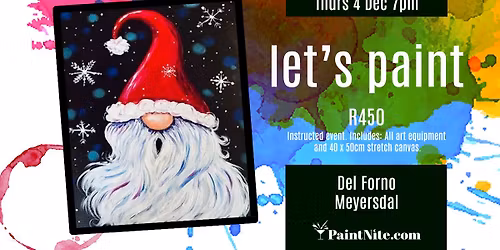 Paint with us at Del Forno Meyersdal