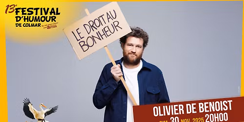 Olivier De Benoist "Le droit au bonheur"