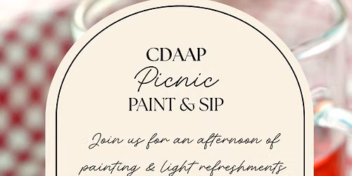 CDAAP Picnic Paint & Sip