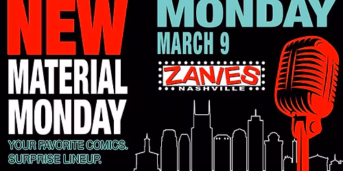 New Material Monday at Zanies Nashville