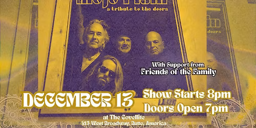 Mojo Risin' A Tribute to The Doors at The Covellite