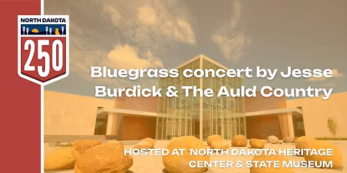 Bluegrass concert by Jesse Burdick & The Auld Country