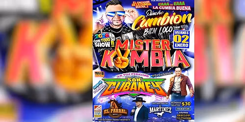 MISTER CUMBIA, SON CUBANEY & MAS 