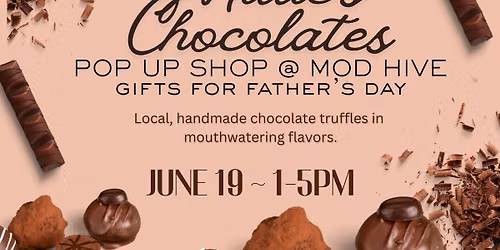 Millie's Chocolates Fathers Day Pop-Up