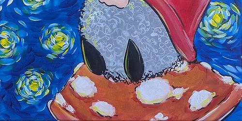 Starry Night Gnome-Paint Party